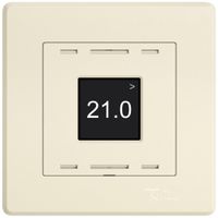 UP-Bedienaufsatz zu Raumtemperatursensor EDIZIO.liv Wiser SNAPFIX® CO2 crema