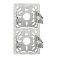 Plaque de base AP I-I 2×39mm EDIZIOdue universel