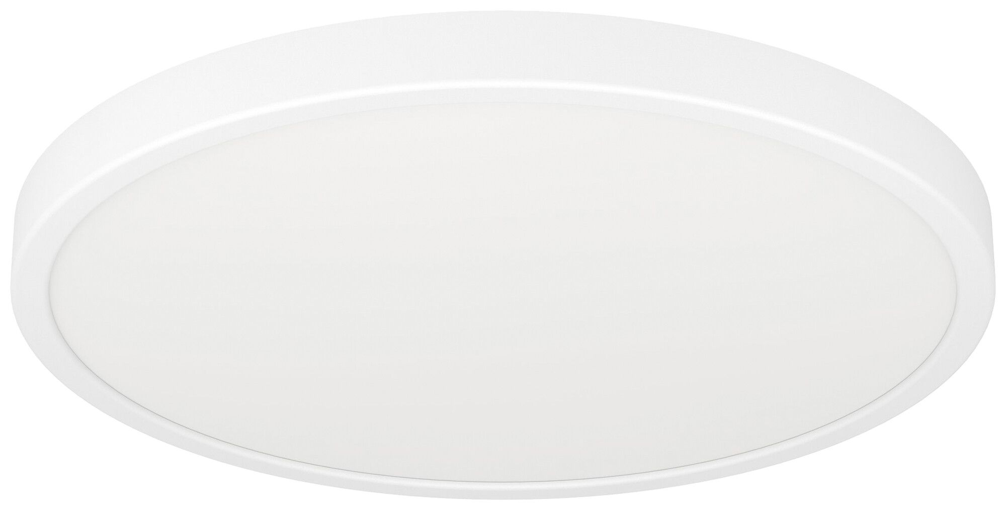 LED-Deckenleuchte Eglo FUEVA 21W 0…2850lm 2700…6500K IP44 DIM Ø389×25mm weiss