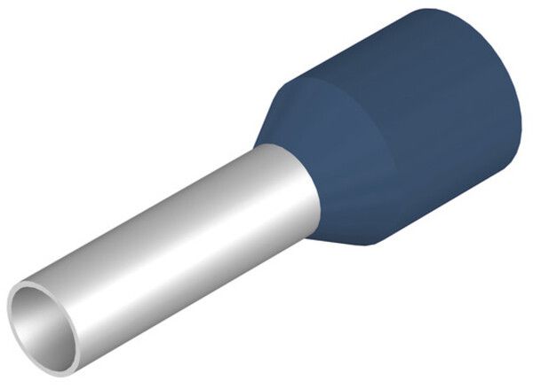 Estremità di cavo Weidmüller H isolata 2.5mm² 8mm blu sciolto