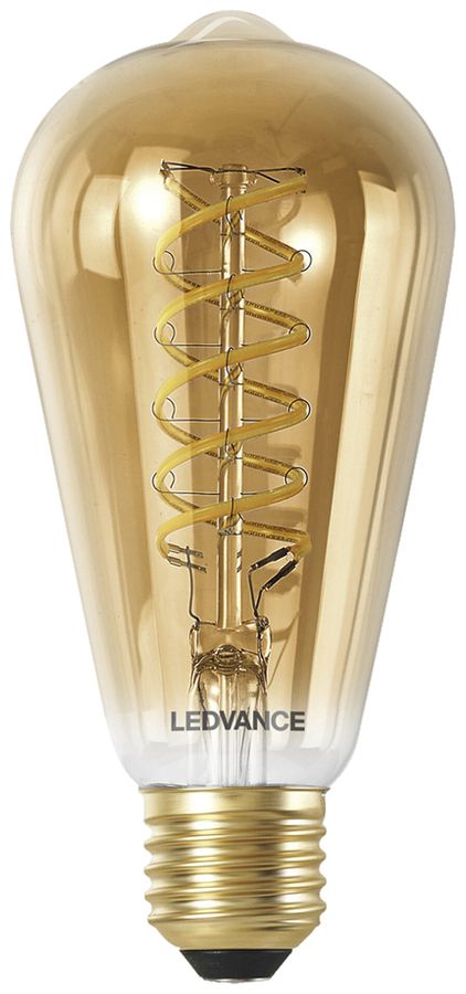 Lampada LED LEDVANCE SMART+ WiFi E27 8W 600lm 822…850 REG Ø64×140mm oro