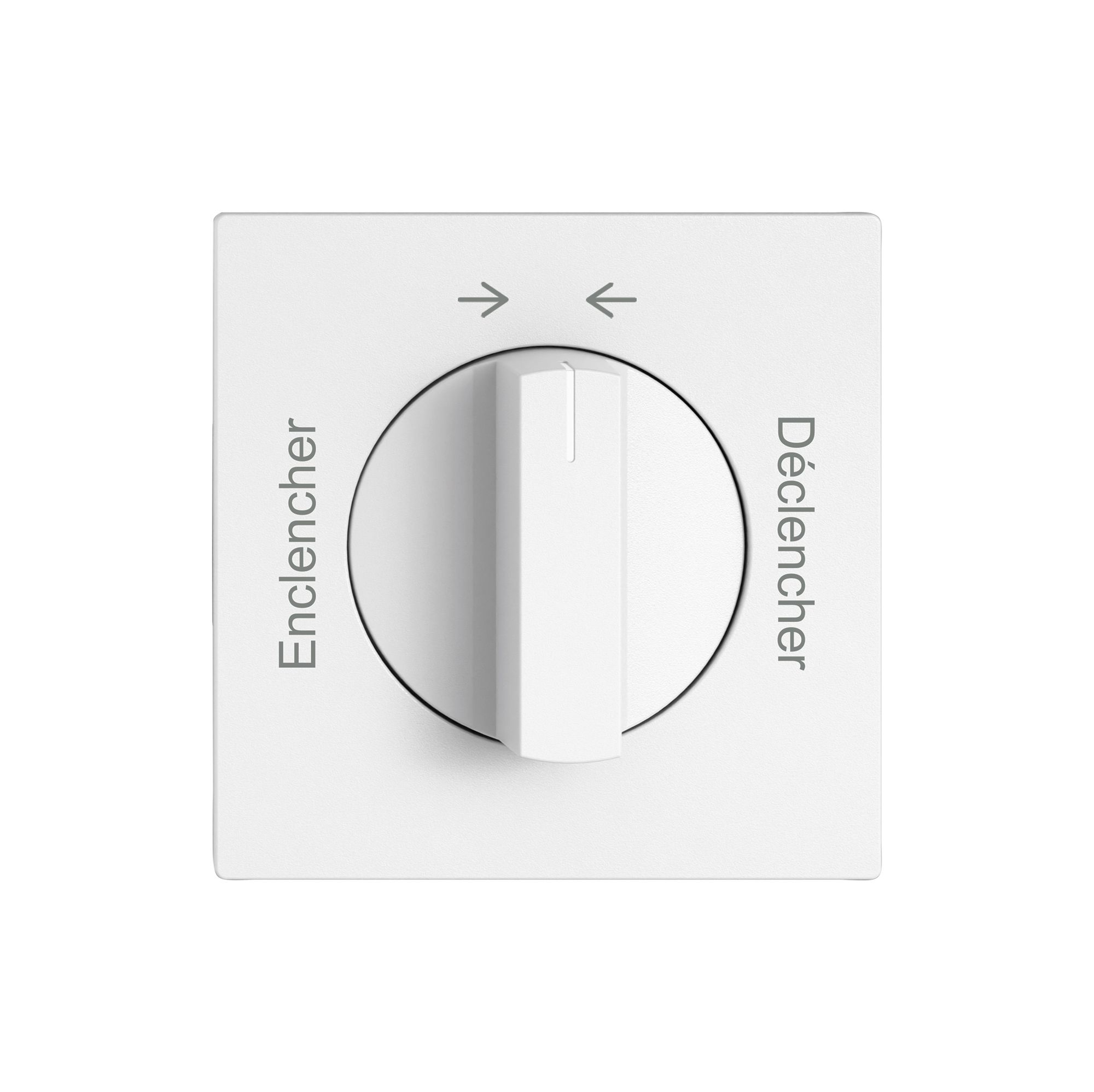 Montageset EDIZIO.liv SNAPFIX® f.Schwenktaster m.Griff Encl.→ ← Décl.ws