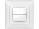 UP-Storenschalter SIDUS B weiss 1-Kanal