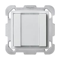 Pulsante universale INC 2×kallysto B con LED bianco