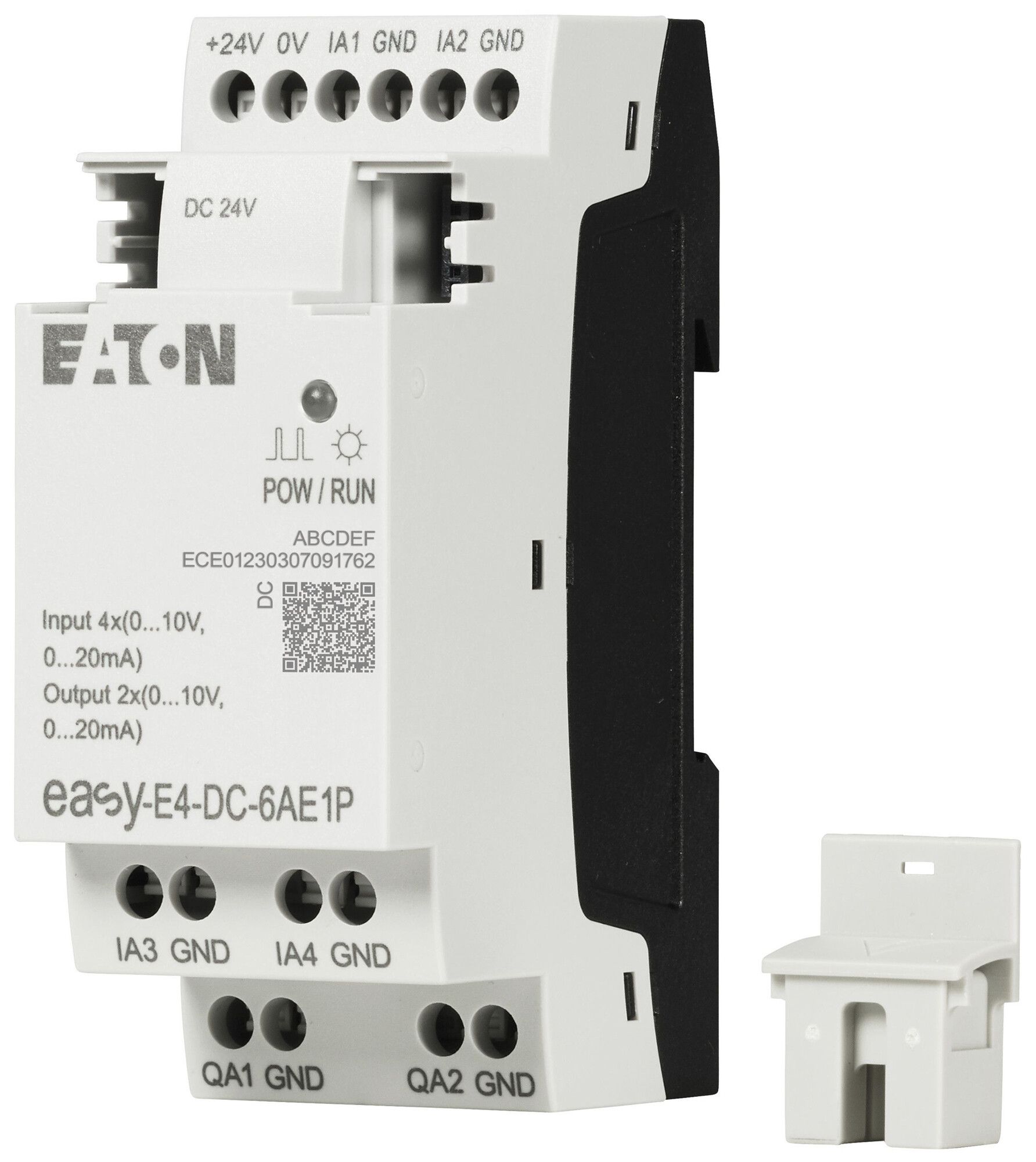 REG-Logikmodul Eaton EASY-E4-DC-6AE1P 20.4…28.8VDC 4×AI 2×AO