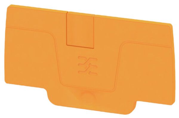 Plaque de fermeture Weidmüller série A AEP 2C 4 58×2.1mm, orange