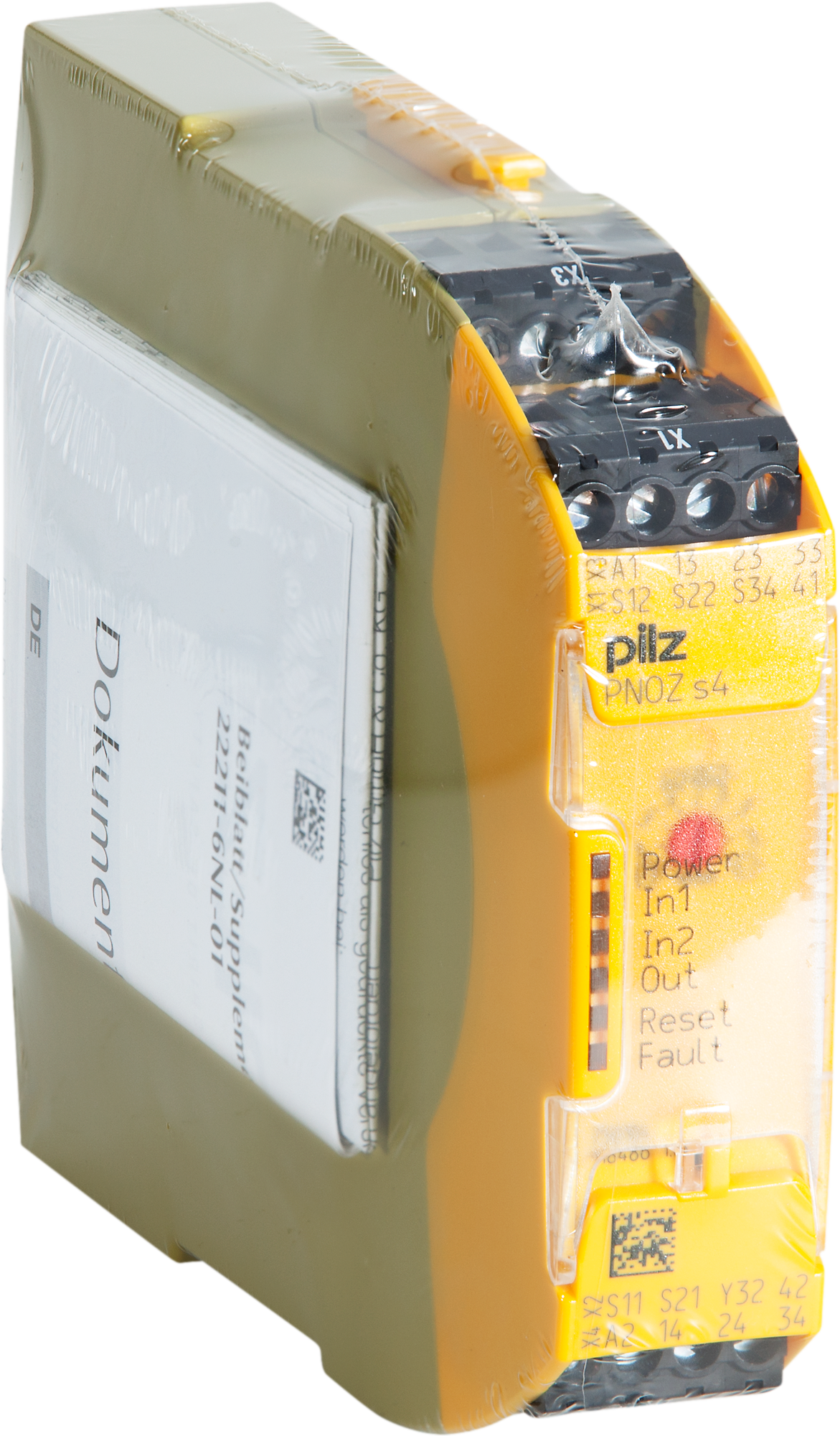 Not-Halt Schaltgerät, Schutztürwächter PNOZ s4 24VDC 3 n/o 1 n/c