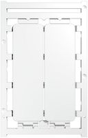 Marcatore per apparecchi Weidmüller MultiCard CC autoadesiva 85×27mm PA66 bianco