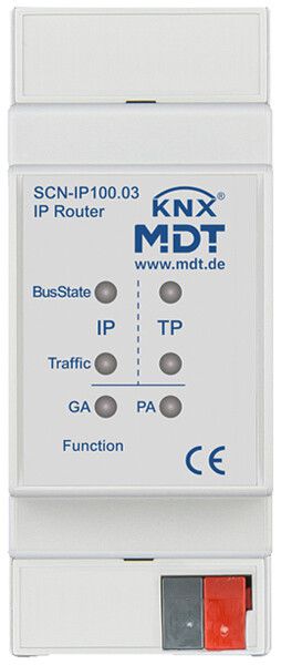 REG-Router KNX/IP MDT SCN-IP100.03 Ethernet 30VDC 2TE