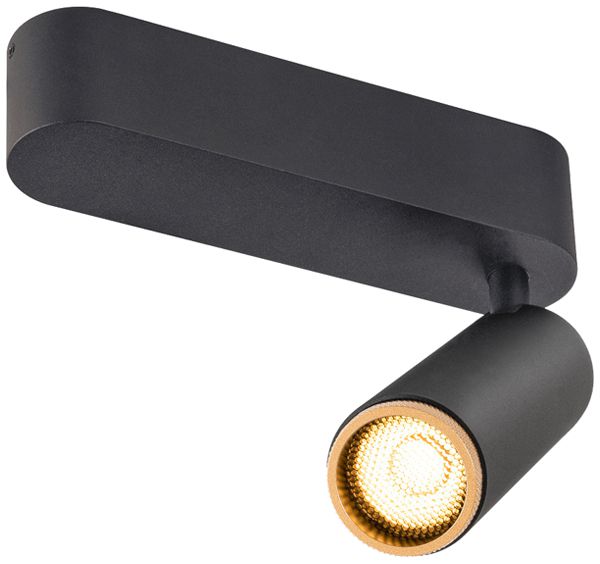 Spot LED SLV GRIP SPOT M 14W 1540lm 3000K WB REG 183×147×106mm nero