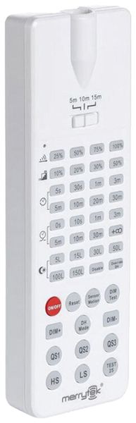 Fernbedienung DOTLUX MISTRALsensor Infrarot 175×55×25mm