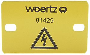 Couvre-bornes Woertz pour 6 bornes 2.5mm²