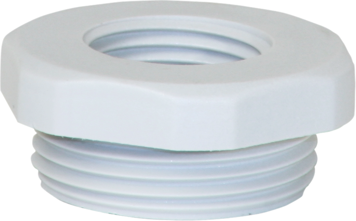 Reduktion PA aussen M25, innen M16 grau halogenfrei