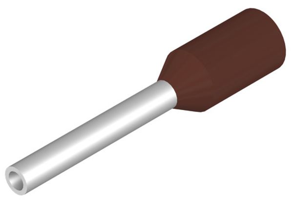 Aderendhülse Weidmüller H isoliert 0.14mm² 6mm braun Telemecanique Beutel