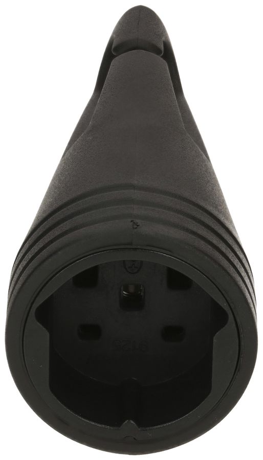 Kupplungssteckdose Typ 25 MH TOP TEC 16A 400V Gummi schwarz