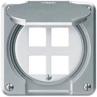 UP-Montageset robusto HMS IP55 aluminium für 4×Modul