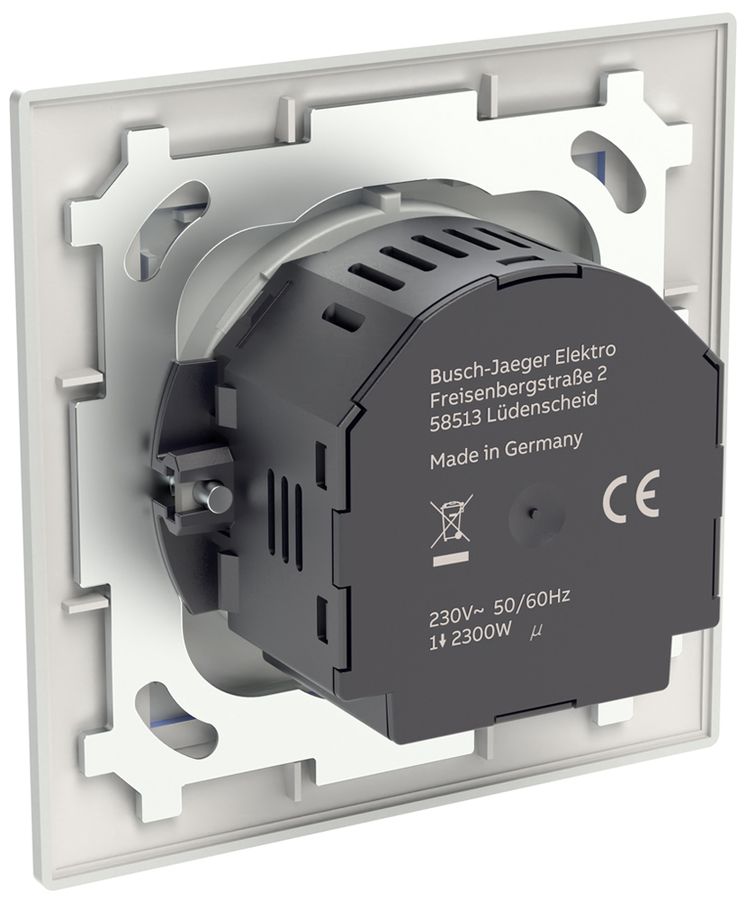 UP-Raumthermostat ABB SIDUS B heizen NO 230VAC/10A 5…30°C ws