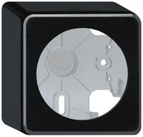 Intestazione AP origin 1×1 88×88mm Ø58mm Duroplast nero