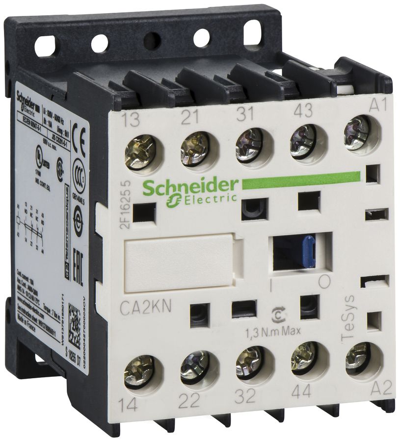 Contattore ausiliare Schneider Electric CA2-KN22 E7 2Ch+2R
