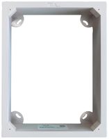 Telaio AP Feller EDIZIOdue 4×3 legno duro laccato combinazione INC SNAPFIX® bi