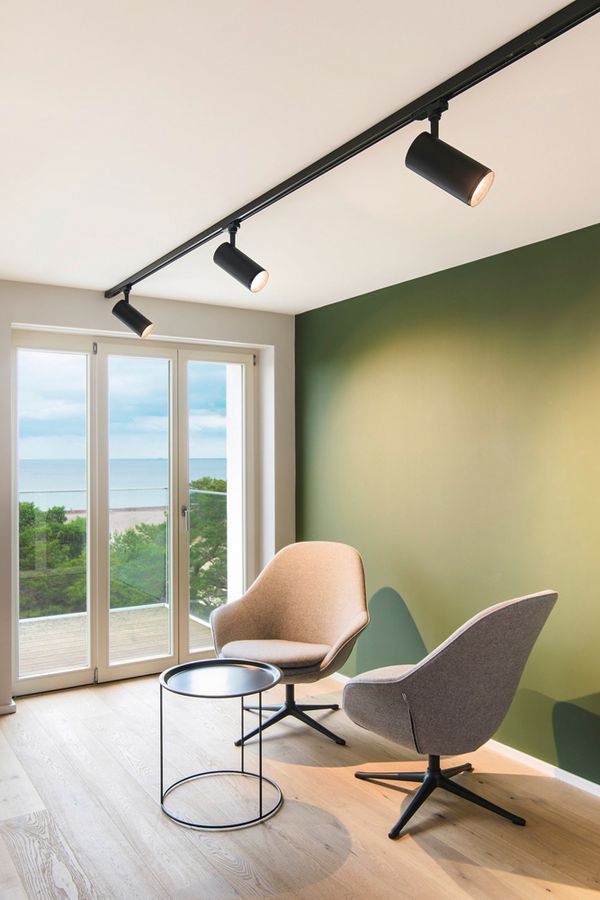 Spot LED SLV 3~ NUMINOS L DALI 28W 2340lm 3000K 36° Ø100×213mm nero