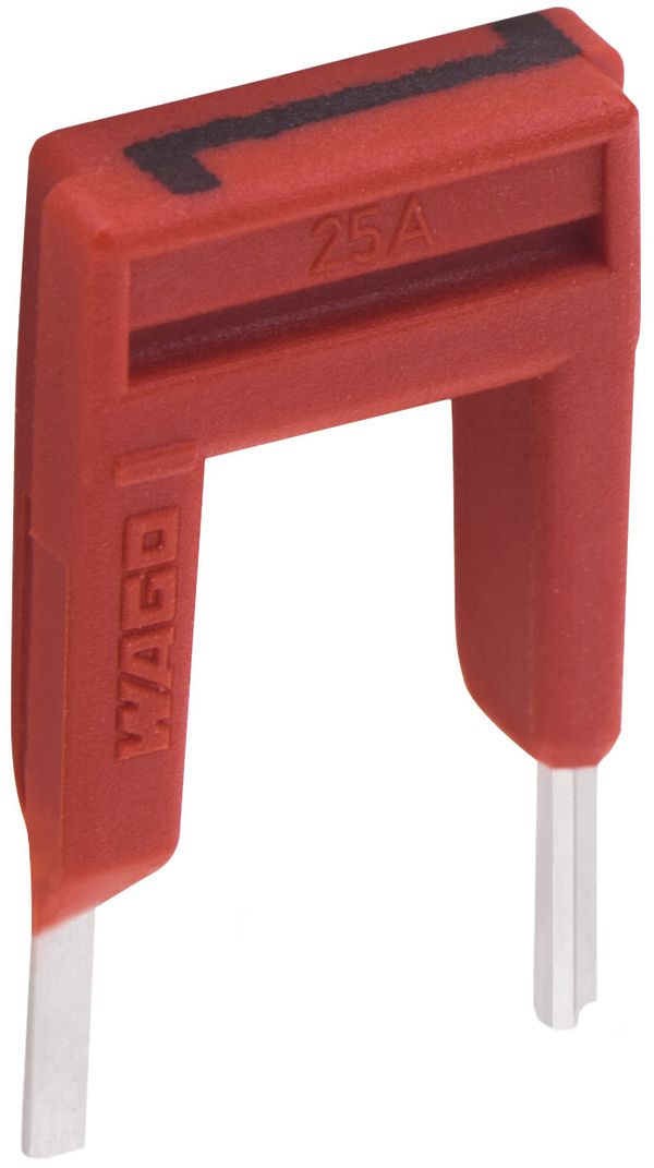 Connexion transversale WAGO 1 sur 3 isolé 25A rouge