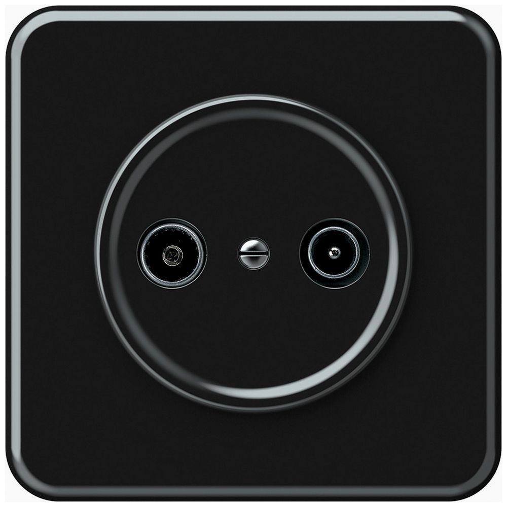 UP-Antennendose TV-R origin Stichdose 4dB schwarz