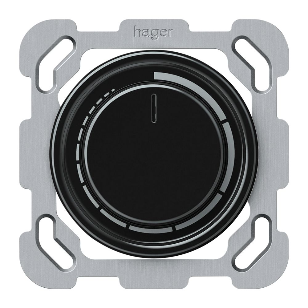 UP-Drehzahlsteller origin 25…600VA 77×77mm schwarz