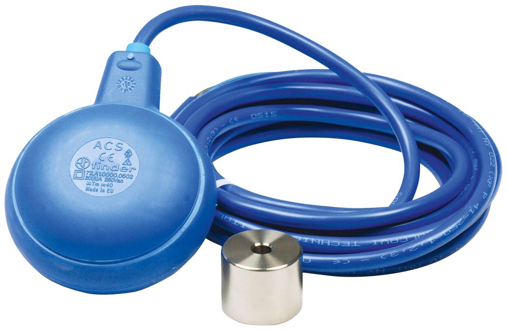 Schwimmerschalter Finder 72.A1 15m ungiftiges PVC-Kabel