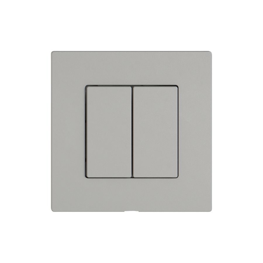 Kit de montage EDIZIO.liv Wiser SNAPFIX® p.interrupteur 2C 2T grc