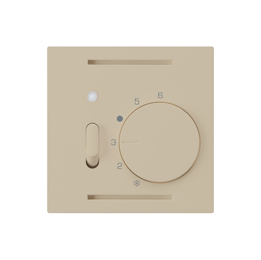 Termostato ambiente INC kallysto beige con interruttore