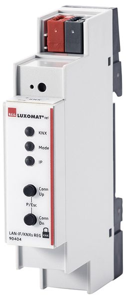 REG-Programmierschnittstelle KNX/IP Luxomat LAN-IF/KNXs, KNX Secure, RJ45