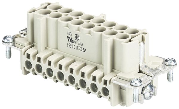 Steckereinsatz Wieland Electric revos BAS STS 16 2,5 69 14 16A 690V 0.5…2.5mm²