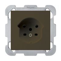 UP-Steckdose HA kallysto Typ 15 mit Steckklemmen braun