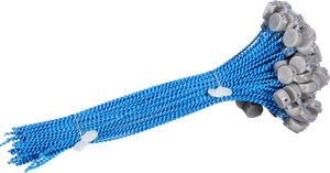 Express-Plombe 9mm mit Draht 150mm grau