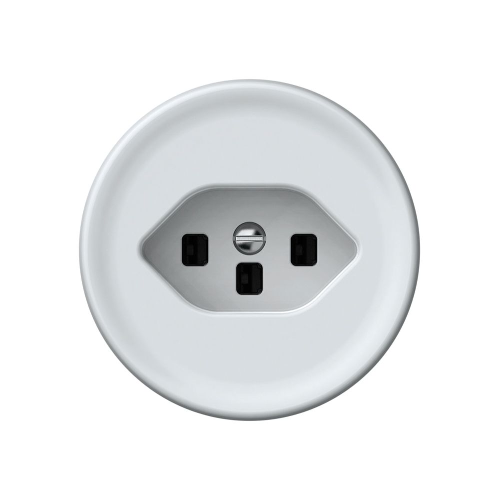 Steckdose origin 1×Typ 23 16A 230V 60×60mm weiss