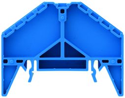 Bezeichnungsträger Weidmüller BZT PRV4 P-Reihe TS35×15 blau