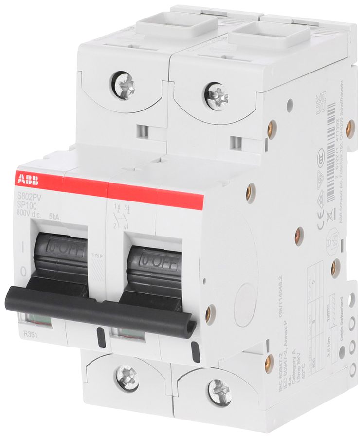 Disgiuntore SMISSLINE TP S 2×32A D 10kA