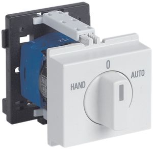 REG-Drehschalter K&N, 20A/690V 2/2L, Griff hgu, "HAND-0-AUTO"