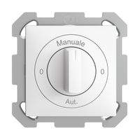 UP-Drehschalter 0-Manuale-0-Aut. EDIZIOdue 2/1P weiss