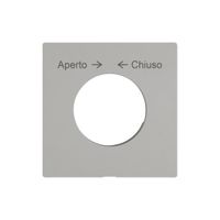 Montageset EDIZIO.liv SNAPFIX® f.Schwenkt.m.Schloss Aperto → ← Chiuso hgu