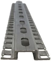 Kombi-Profilschiene Plica 7.5×35mm 0.5m, Aluminium