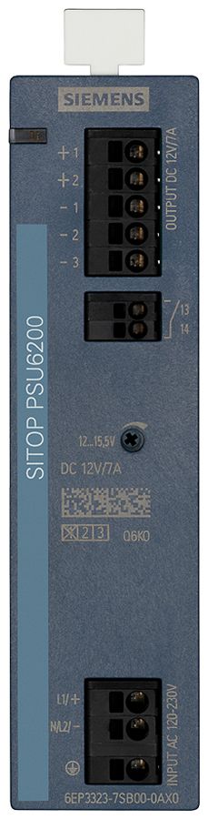 Stromversorgung Siemens SITOP, IN: 120…230VAC (120…240VDC), OUT: 12VDC/7A