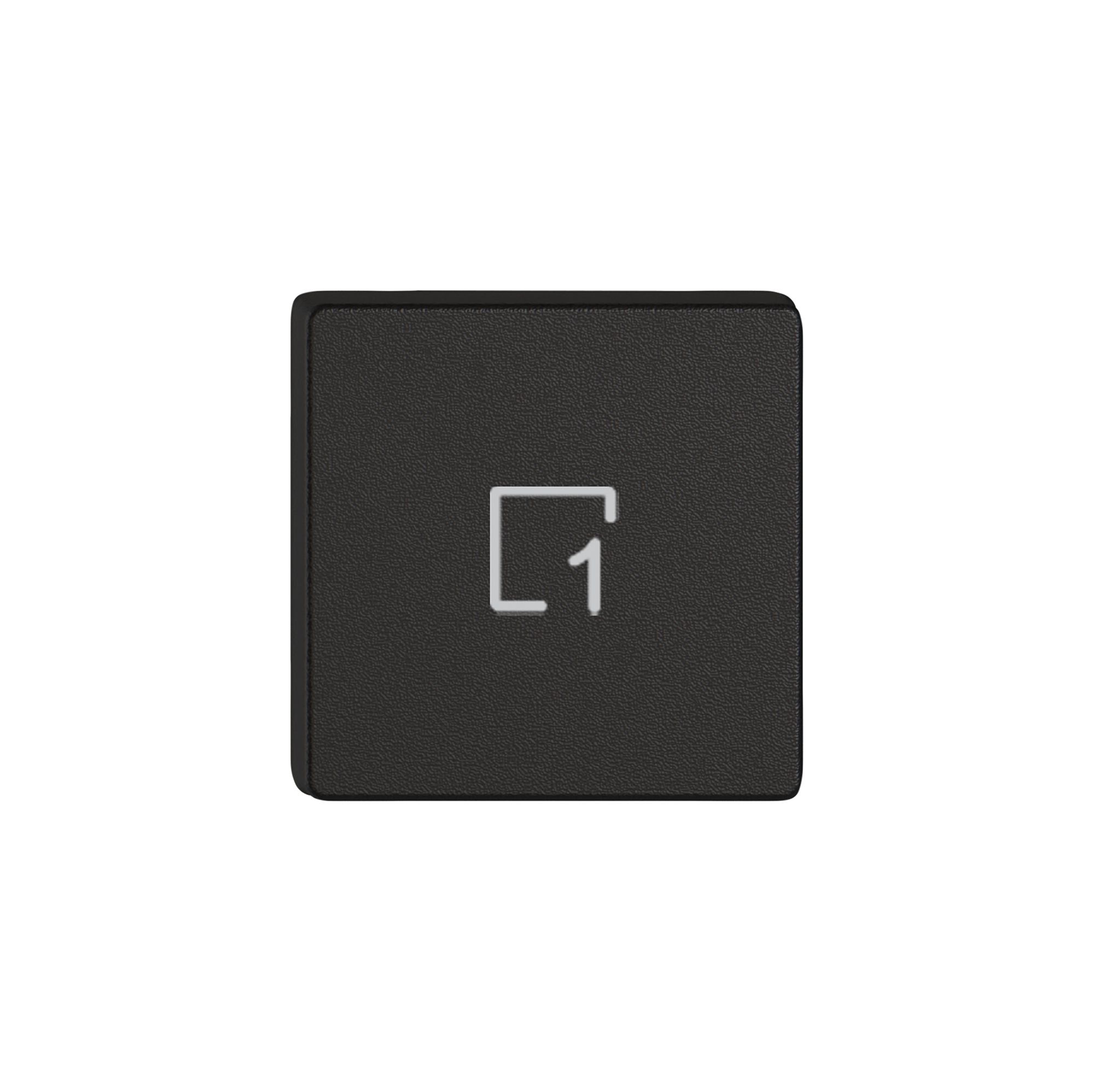 Taste 1/4 EDIZIO.liv Wiser mit SNAPFIX® mit Symbol Szene 1 sz