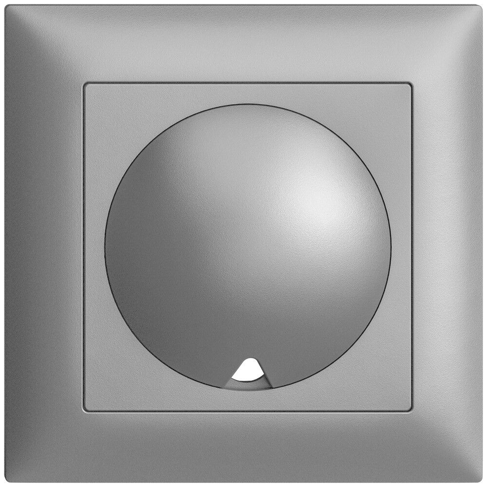 UP-Frontset EDIZIOdue silver für Zugtaster/-schalter