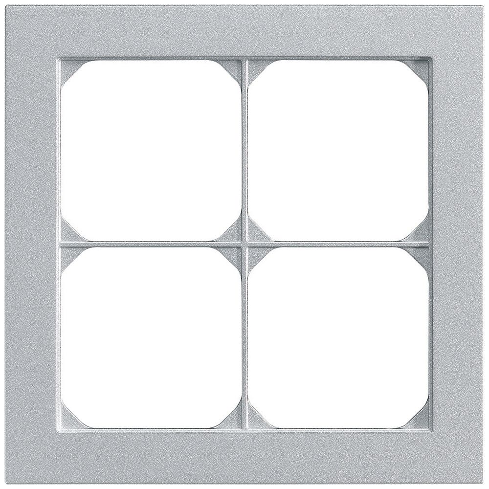 UP-Abdeckrahmen kallysto.pro 2×2 arktis 154×154mm