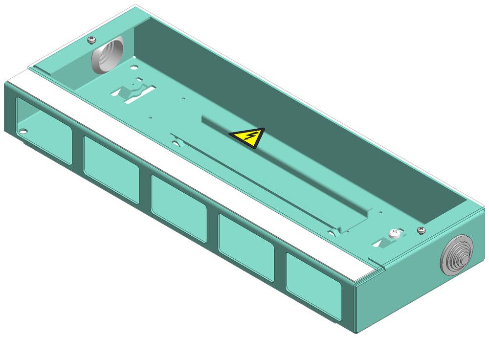 Coffret de branchement DAK 5FLF horizontal