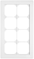 UP-Abdeckrahmen EDIZIO.liv SNAPFIX® 4×2/2×4 156×276mm ws