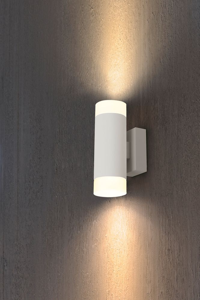 Lampada a muro SLV ASTINA UP/DOWN GU10 2×10W Ø70×200mm bianco