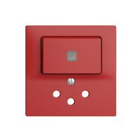 Kit frontale EDIZIOdue berry 60×60mm T12 con lente, prot.bamb.